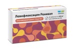 Левофлоксацин Реневал, таблетки покрытые оболочкой пленочной 500 мг 5 шт