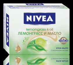 Крем-мыло, Nivea (Нивея) 100 г лемонграсс и масло