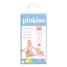 Подгузники-трусики 52 шт. Pinkiss 6-11 кг р. m