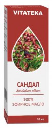 Масло сандала Vitateka эфирное 10 мл