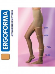 Колготки антиварикозные Ergoforma 1 класс компрессии 18-22 мм р. 4