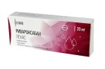 Ривароксабан Лекас, таблетки покрытые оболочкой пленочной 20 мг 50 шт