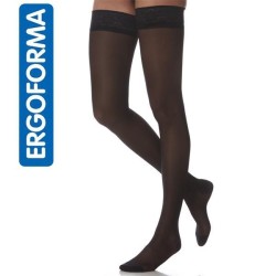 Чулки антиварикозные, Ergoforma (Эргоформа) р. 5 арт. 211 1 класс компрессии 18-22 мм черные