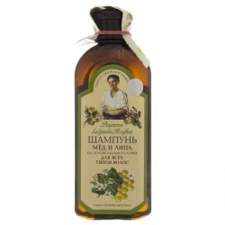Шампунь Рецепты бабушки Агафьи для всех типов волос мед и липа 350 мл