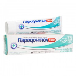 Зубная паста Пародонтол проф профессиональное отбеливание 124 г