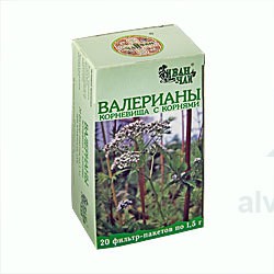 Валерианы корневища с корнями