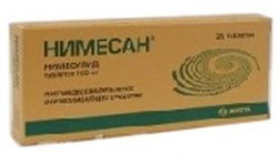 Нимесан табл. 100 мг 20 шт.