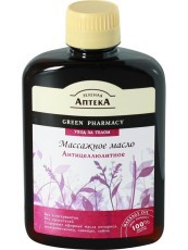 Масло массажное Зеленая аптека антицеллюлитное 200 мл