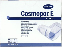 Повязка стерильная самоклеющаяся Cosmopor E послеоперационная р. 10смх8см 25 шт.