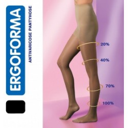 Колготки антиварикозные Ergoforma 2 класс компрессии 23-32 мм р. 3