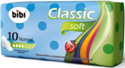 Прокладки женские Bibi классик нормал софт 10 шт.