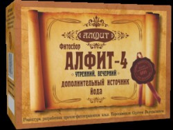 Фитосбор Алфит-4 для щитовидной железы 60 шт. 2 г