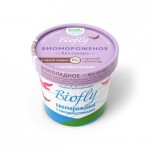 Биомороженое, Десант здоровья 45 г Биофлай шоколадное горький шоколад без сахара кисломолочное мдж 3% бумажный стаканчик