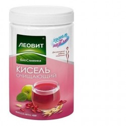 Кисель 400 г Леовит очищающий банка