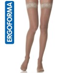 Чулки антиварикозные, Ergoforma (Эргоформа) р. 4 арт. 211 2 класс компрессии 23-32 мм телесный